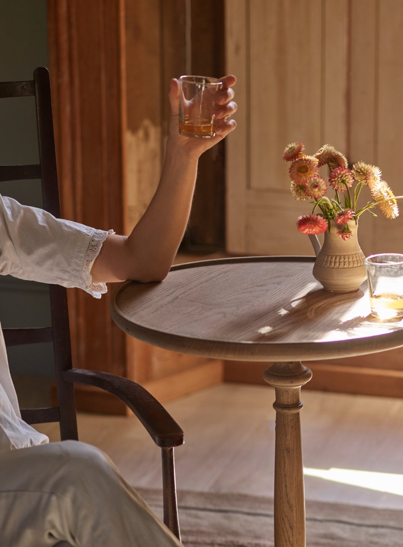 Stanton Oak Side Table