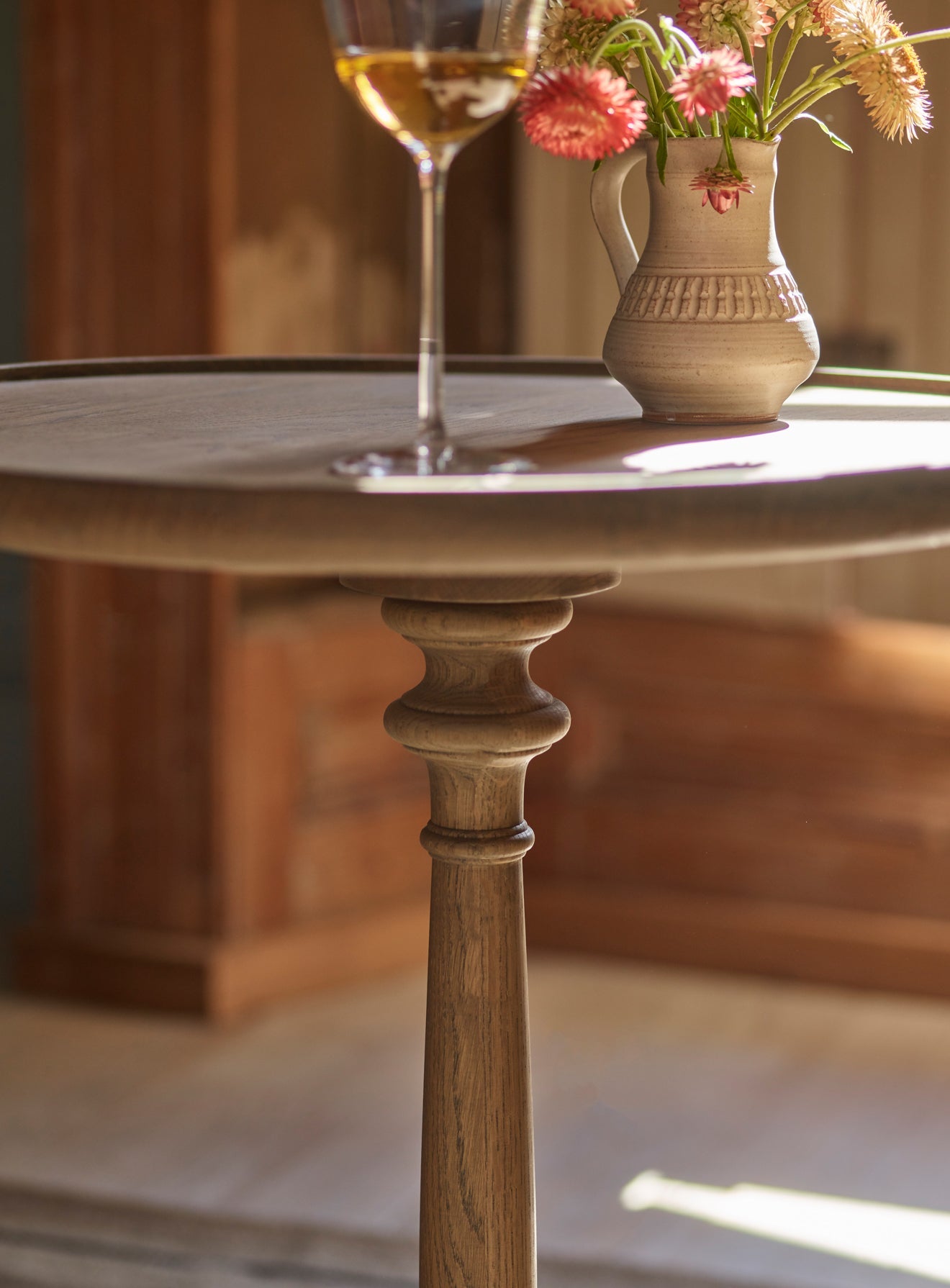 Stanton Oak Side Table