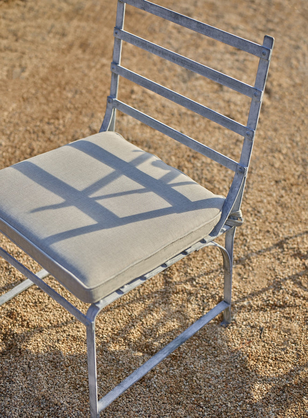 Sudbury Dining Chair Cushion, Fine Red Awning Stripe