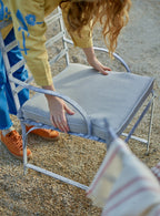 Sudbury Dining Chair Cushion, Soft Grey