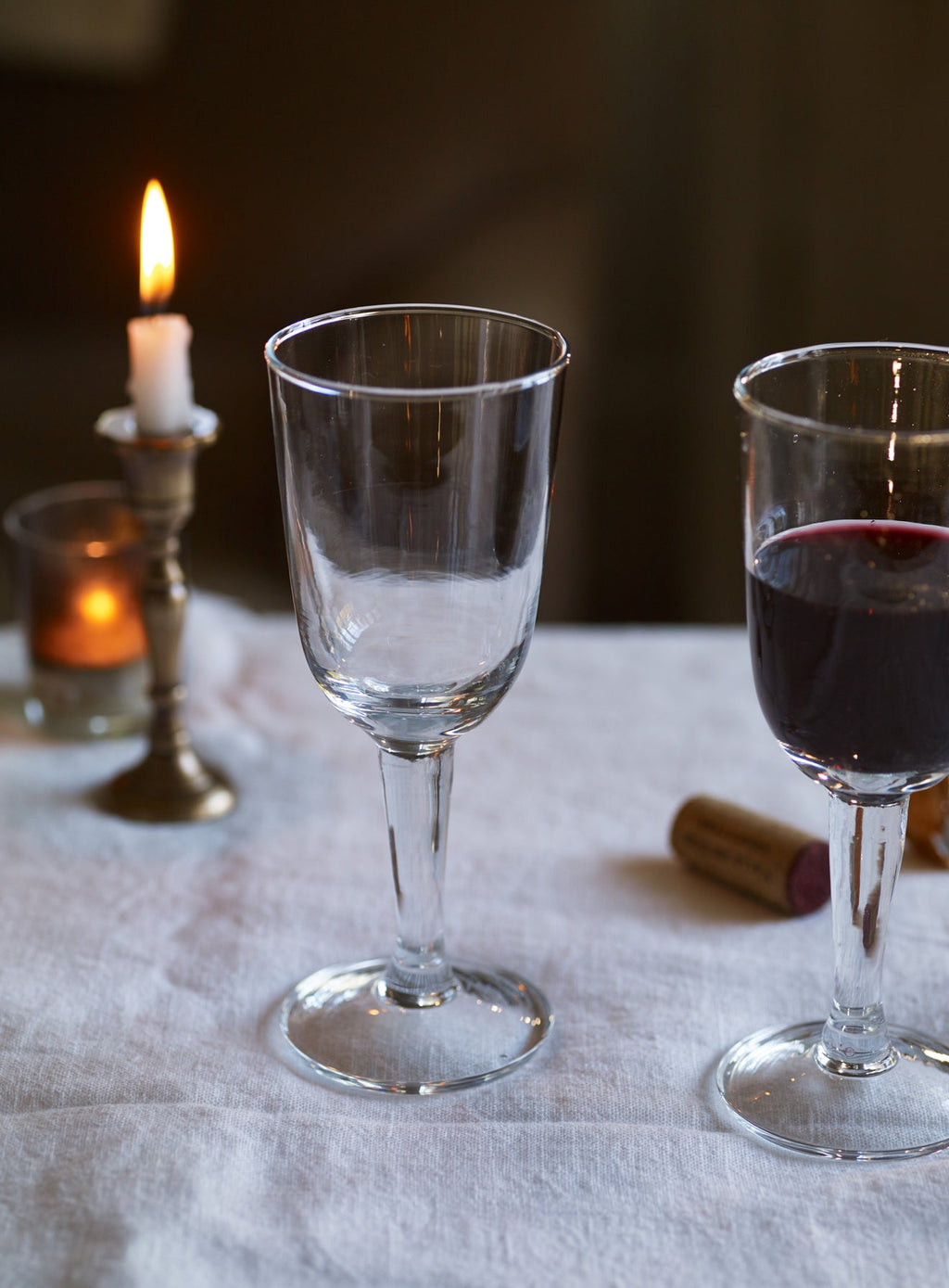 Abel Recycled Wine Glasses, Set of Four