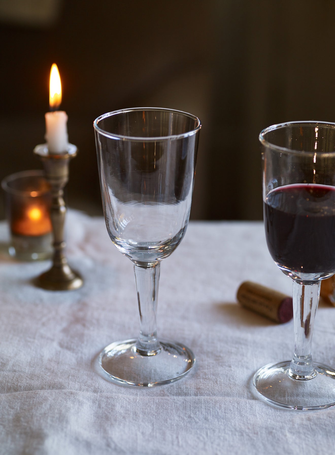 Abel Recycled Wine Glasses, Set of Four