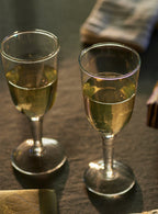 Abel Recycled Wine Glasses, Set of Four