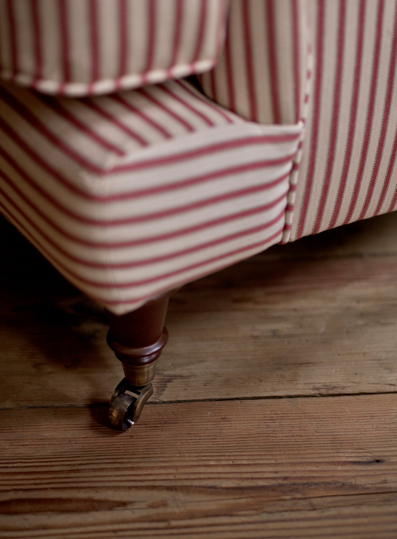 Abington Sofa, Two Seater, Heritage Red Stripe