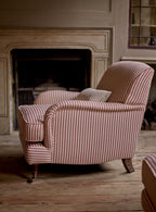 Abington Armchair, Heritage Red Stripe