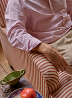 Abington Sofa, Two Seater, Sage Stripe