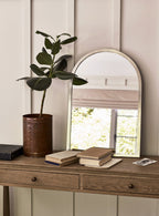 Aster Arched Mirror, Matt Nickel