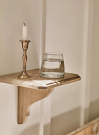 Aubrey Oak Shelf, Short