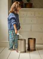 Bilton Bathroom Bin, Matt Nickel