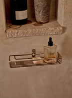 Bilton Shower Caddy, Matt Nickel