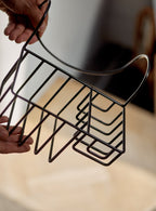 Bilton Bath Caddy, Blackened Brass