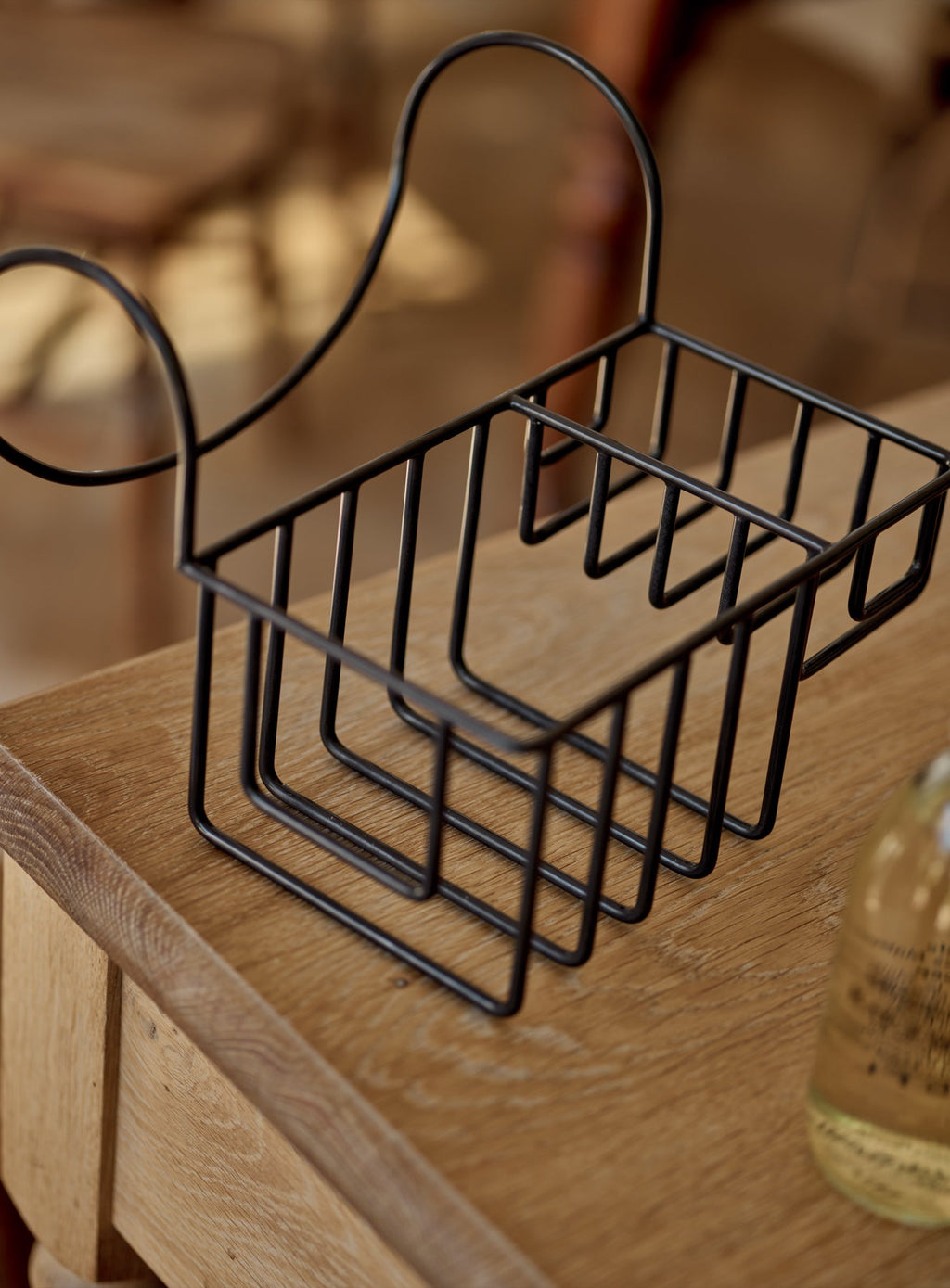 Bilton Bath Caddy, Blackened Brass