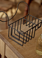 Bilton Bath Caddy, Blackened Brass