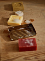 Bilton Soap Dish, Antique Brass