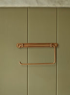 Bilton Toilet Roll Holder, Antique Brass