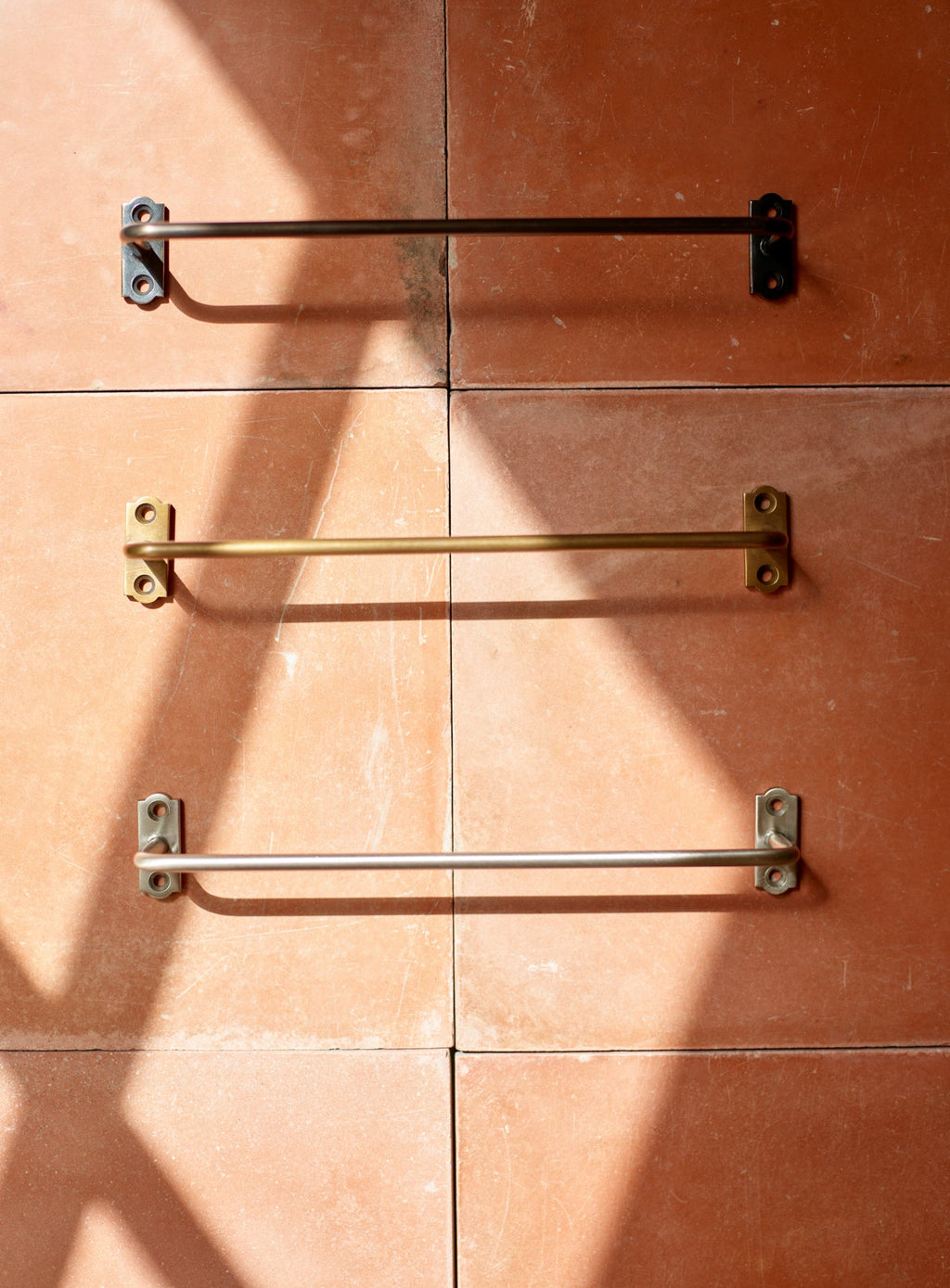 Bilton Towel Rail, Matt Nickel