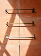 Bilton Towel Rail, Matt Nickel