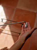 Bilton Towel Rail, Matt Nickel