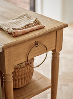 Bilton Towel Ring, Antique Brass