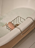 Bilton Bath Caddy, Matt Nickel