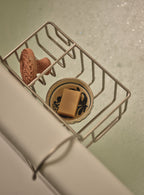 Bilton Bath Caddy, Matt Nickel