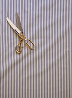 Sloane Bed, Blue Ticking Stripe