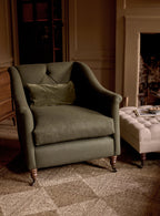 Elbert Armchair, Parchment Cotton