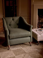 Elbert Armchair, Grey Wool