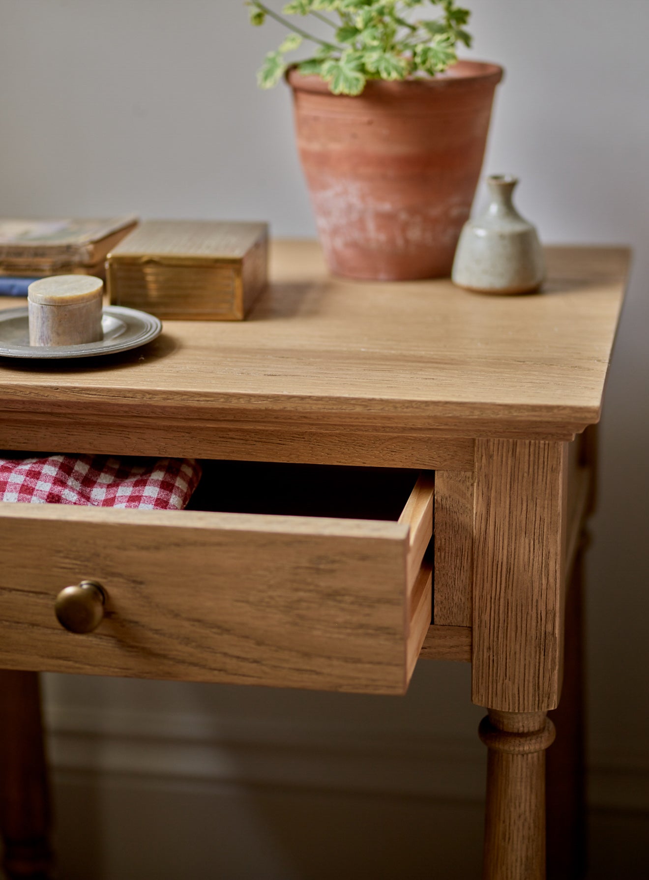 Everett Oak Bedside Table
