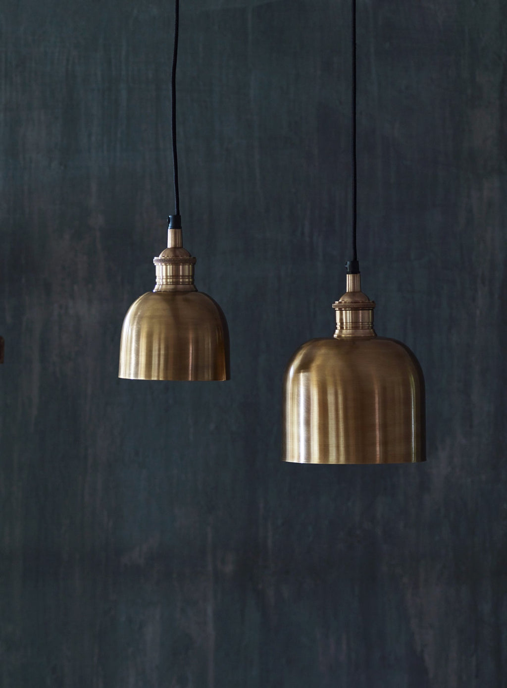 Flori Pendant, Brass, Large