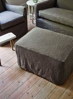 Rustic Linen, Leaden Grey