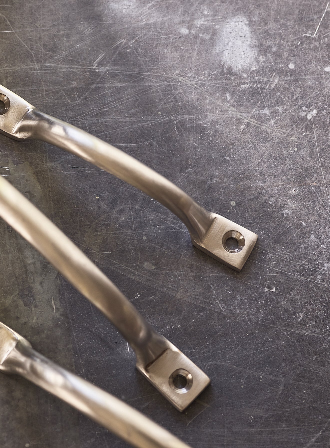 Grove Pull Handle, Short, Matt Nickel