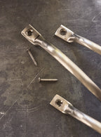 Grove Pull Handle, Short, Matt Nickel