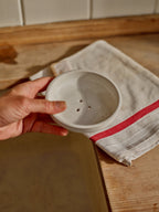 Handmade Stoneware Soap Dish