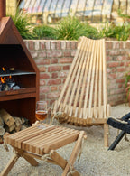 Harmen Outdoor Stool, Birch