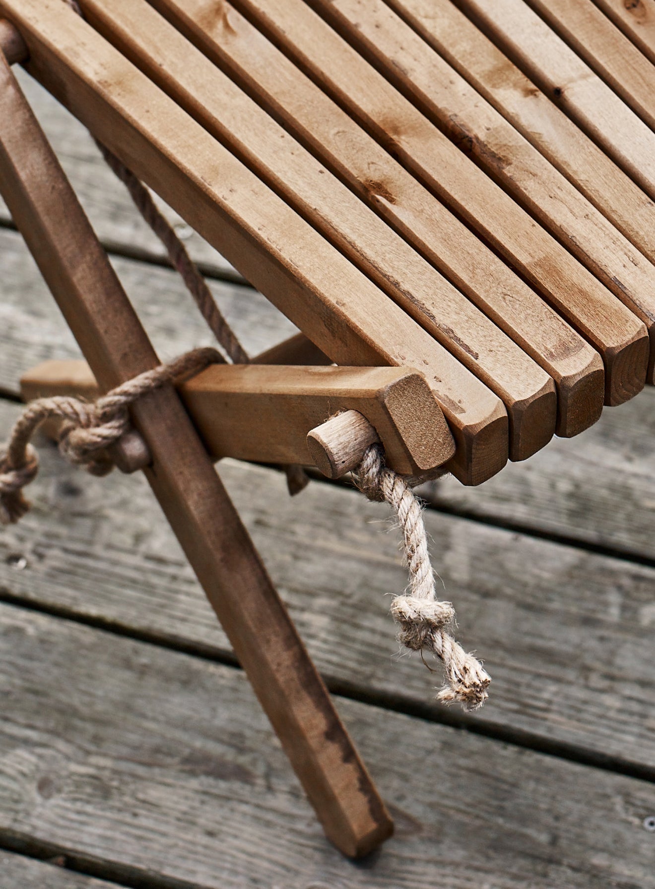 Harmen Outdoor Stool, Birch