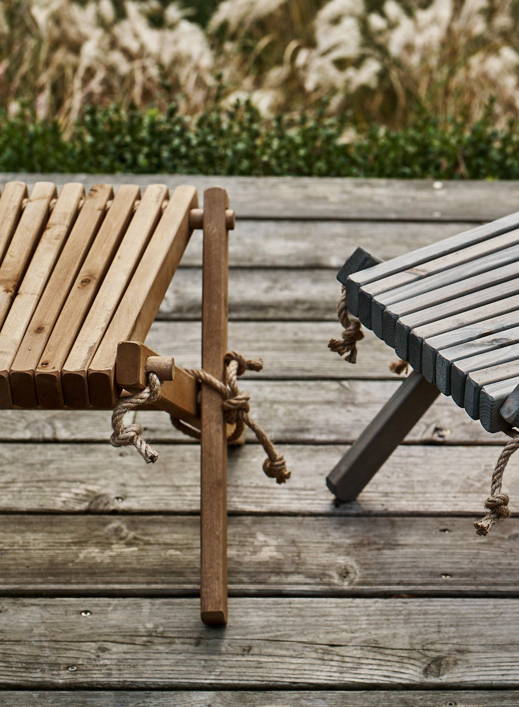 Harmen Outdoor Stool, Birch