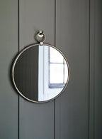 Indar Hanging Mirror, Matt Nickel