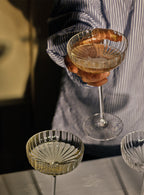 Isla Fluted Champagne Coupe, Set of Two