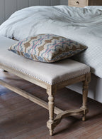 Latham Linen Bench
