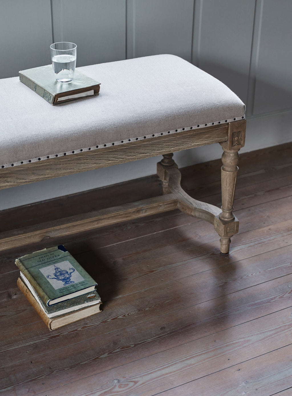 Latham Linen Bench