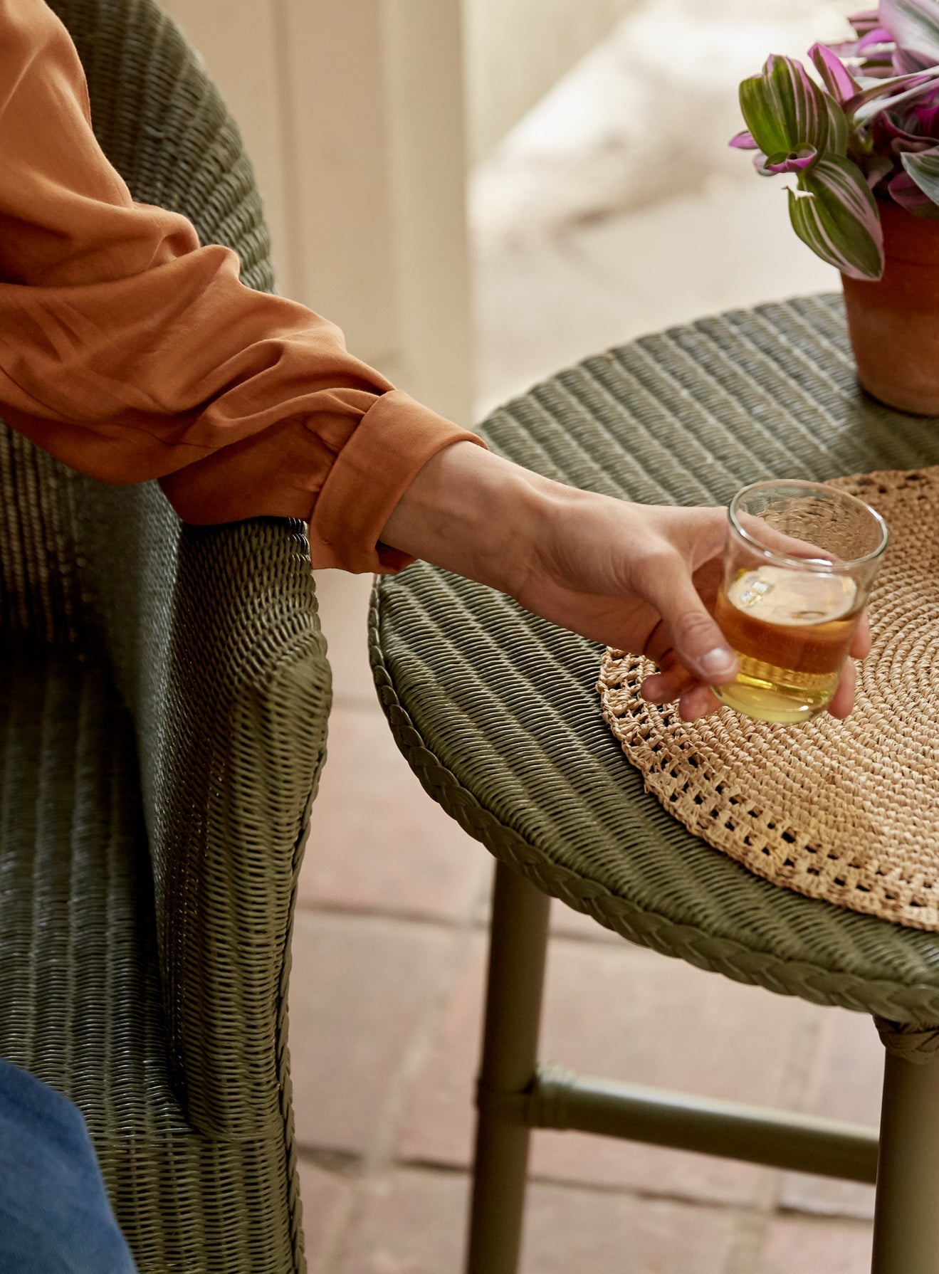 Ledbury Lloyd Loom Side Table