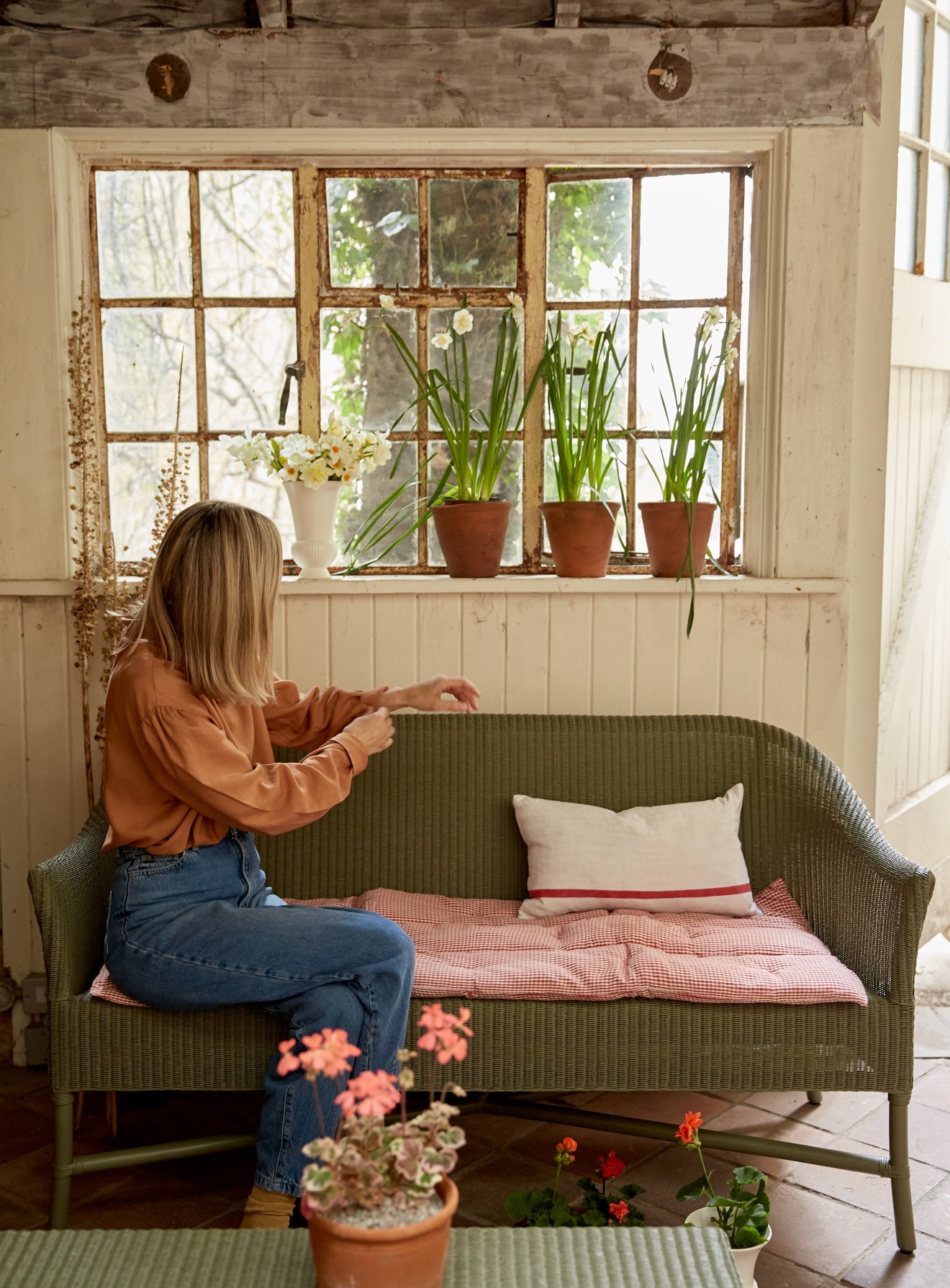 Ledbury Lloyd Loom Sofa