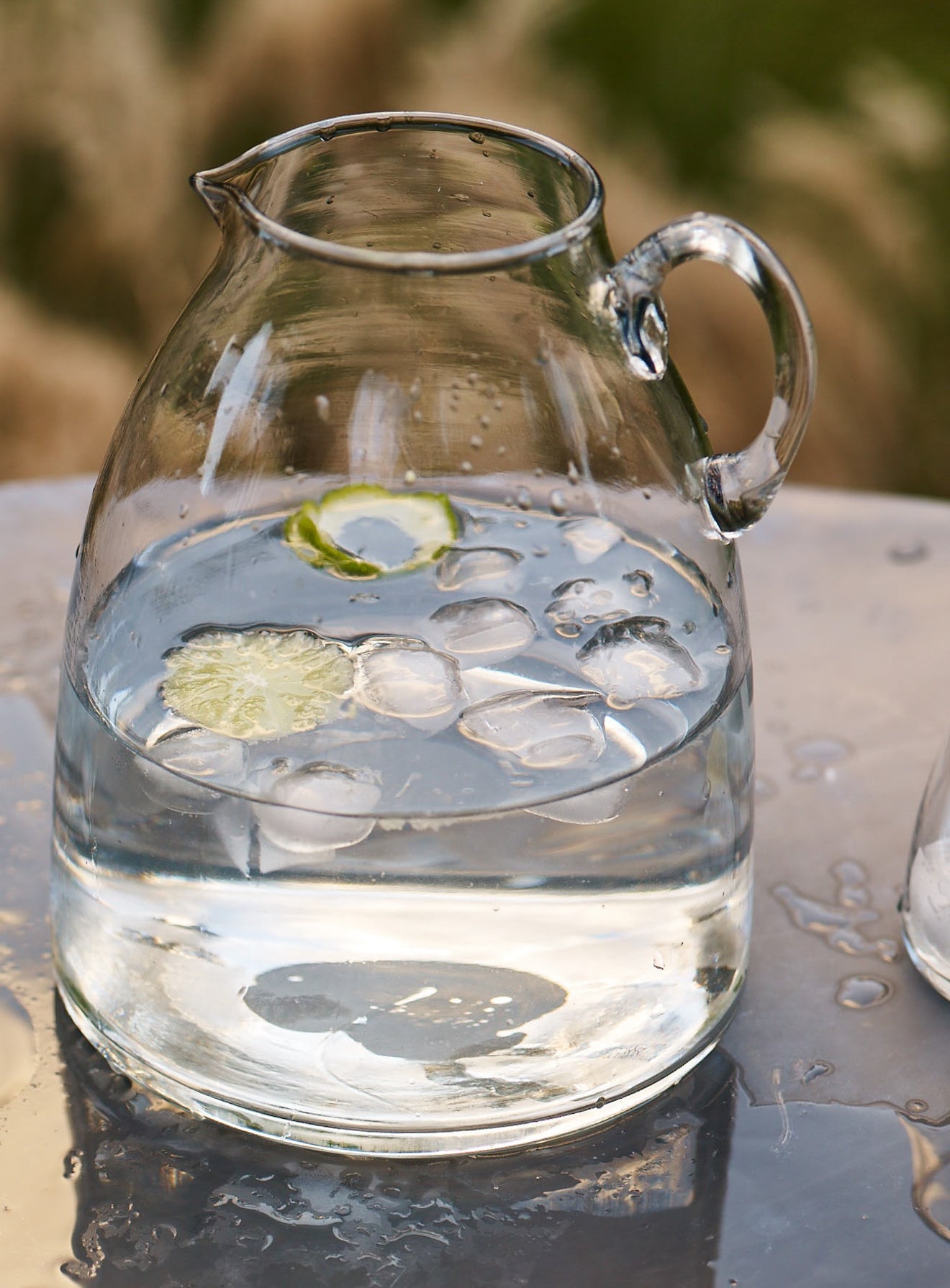 Lenny Recycled Glass Jug