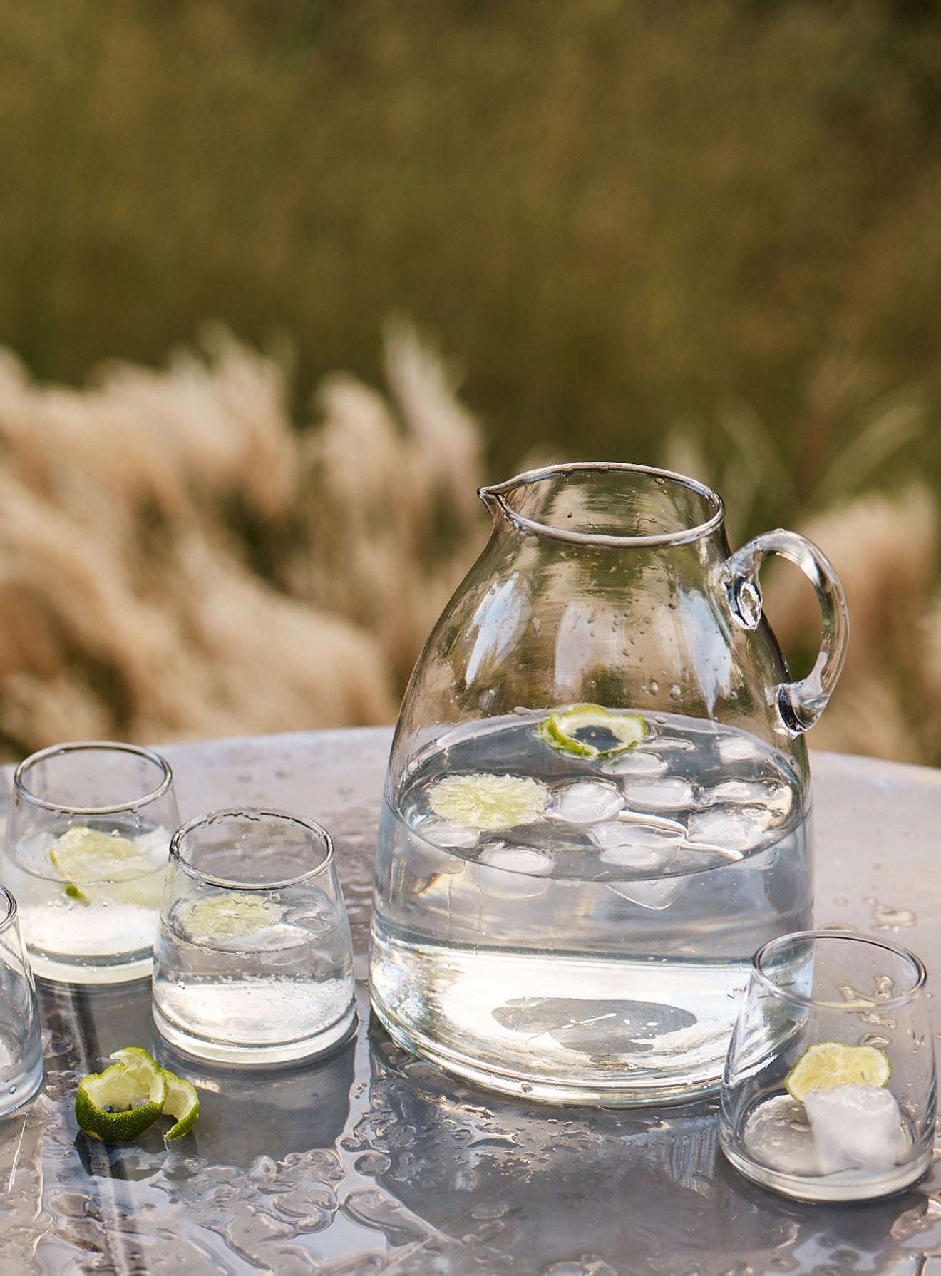 Lenny Recycled Glass Jug