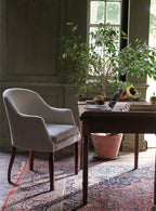 Bennett Library Chair, Soft Sage Cotton