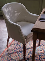 Bennett Library Chair, Slate Grey Velvet
