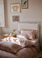 Mila Bed, Soft Sage Cotton