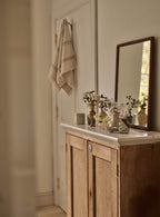 Moray Twisted Oak Mirror, Rectangular