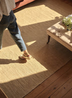 Otto Jute Rug, Ecru